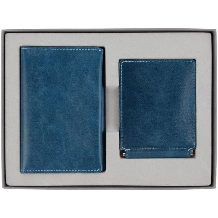 Набор Apache Billfold, синий Набор Apache Billfold, синий