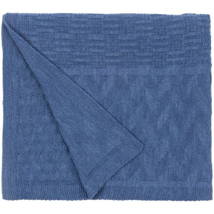 Плед Snippet, синий меланж (джинс) Плед Snippet, синий меланж (джинс)