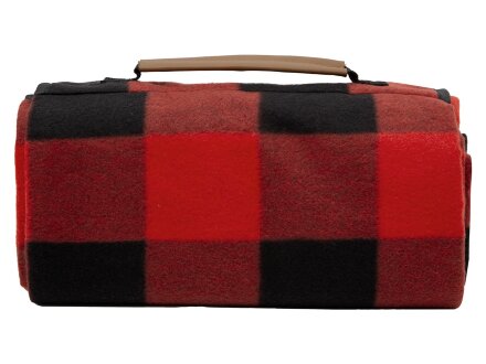 Плед для пикника Recreation, красный/черный Плед для пикника Recreation, красный/черный