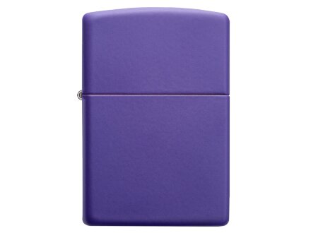 Зажигалка ZIPPO Classic с покрытием Purple Matte, латунь/сталь, фиолетовая, матовая, 38x13x57 мм Зажигалка ZIPPO Classic с покрытием Purple Matte, латунь/сталь, фиолетовая, матовая, 38x13x57 мм