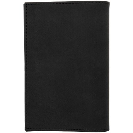 Обложка для паспорта Nubuk, черная Обложка для паспорта Nubuk, черная