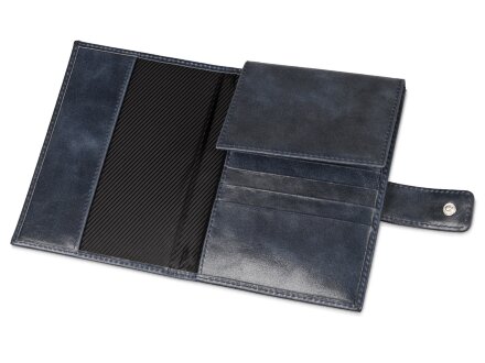 Бумажник путешественника Druid с отделением для паспорта, темно-синий Бумажник путешественника Druid с отделением для паспорта, темно-синий
