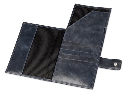 Бумажник путешественника Druid с отделением для паспорта, темно-синий Бумажник путешественника Druid с отделением для паспорта, темно-синий