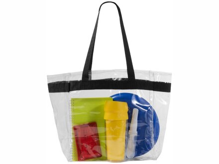 Сумка Hampton, прозрачный/черный Сумка Hampton, прозрачный/черный