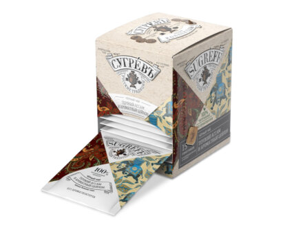 Черный чай Терпкий Ассам и ароматный Цейлон в индивидуальном саше конверте, 15 пакетиков