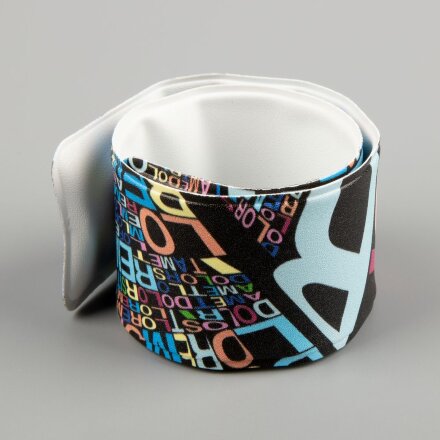 Браслет Slap с печатью на заказ Браслет Slap с печатью на заказ