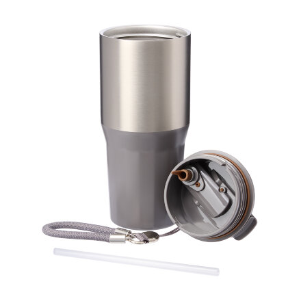 Термокружка вакуумная Avenue, серая