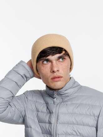 Шапка Urban Flow, бежевая Шапка Urban Flow, бежевая