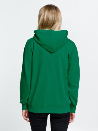Толстовка на молнии с капюшоном Siverga 2.0, зеленая Толстовка на молнии с капюшоном Siverga 2.0, зеленая