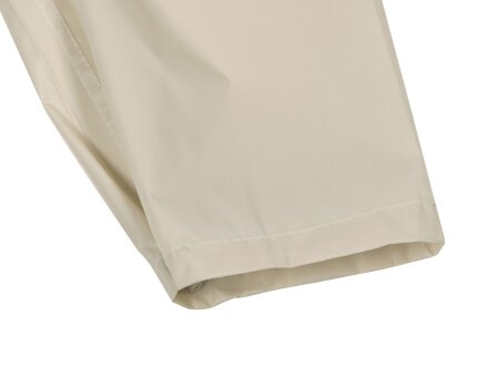 Длинный дождевик Lanai из полиэстера со светоотражающей тесьмой, молочный Длинный дождевик Lanai из полиэстера со светоотражающей тесьмой, молочный