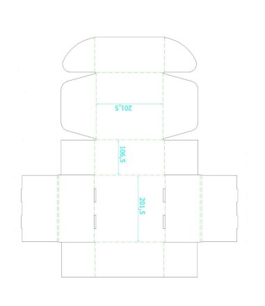 Коробка Medio, крафт Коробка Medio, крафт