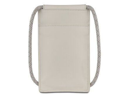 Сумка-чехол для мобильного телефона BUGATTI Almata, бежевая, полиуретан, 11x2x18 см