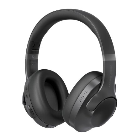 Беспроводные накладные наушники Stereo Ultra ANC, BT 5.4, ANC/ENC, 500мАч, черный, Deppa Беспроводные накладные наушники Stereo Ultra ANC, BT 5.4, ANC/ENC, 500мАч, черный, Deppa