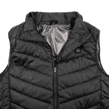 Жилет с подогревом Thermalli Valmorel, черный Жилет с подогревом Thermalli Valmorel, черный