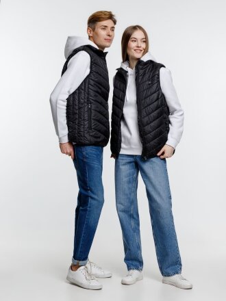 Жилет с подогревом Thermalli Valmorel, черный Жилет с подогревом Thermalli Valmorel, черный