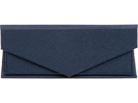 Подарочная коробка для флеш-карт треугольная, синий Подарочная коробка для флеш-карт треугольная, синий