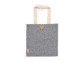 Сумка Barmer из переработанного хлопка на пуговице, черный