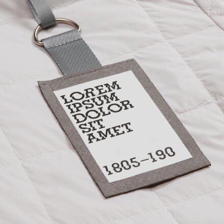 Стропа текстильная Fune 10 S, серая, 10 см