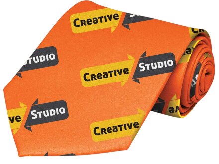 Галстук с возможностью полноцветной печати Галстук с возможностью полноцветной печати