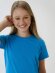 Футболка детская T-Bolka Kids, бирюзовая с нанесением логотипа