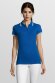 Рубашка поло женская Pasadena Women 200 с контрастной отделкой, ярко-синяя с белым Рубашка поло женская Pasadena Women 200 с контрастной отделкой, ярко-синяя с белым