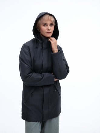 Куртка на стеганой подкладке Robyn, темно-синяя Куртка на стеганой подкладке Robyn, темно-синяя