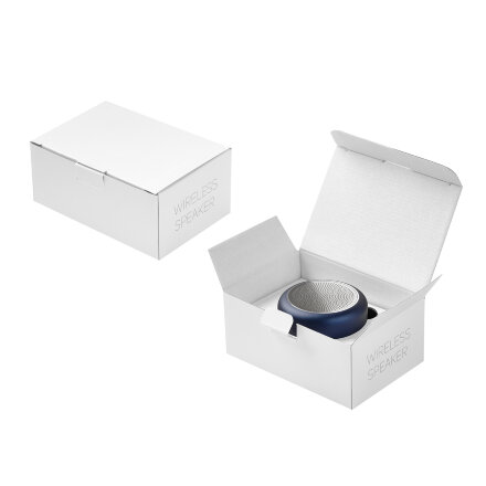 Беспроводная колонка Passion 80dB 600 mAh (Bluetooth 5.4), синяя