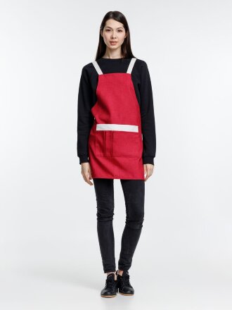 Фартук Settle In, красный Фартук Settle In, красный