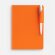Ежедневник Tact, недатированный, оранжевый Ежедневник Tact, недатированный, оранжевый