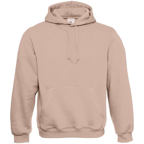 Толстовка Hooded, розовая с нанесением логотипа