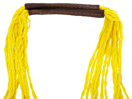 Авоська Dream L наплечная 25 литров с кожаными ручками, желтый Авоська Dream L наплечная 25 литров с кожаными ручками, желтый