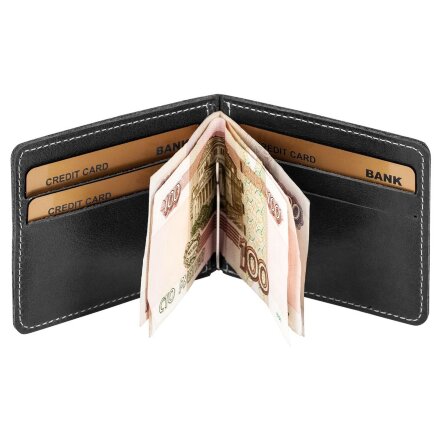 Зажим для купюр Apache, черный Зажим для купюр Apache, черный