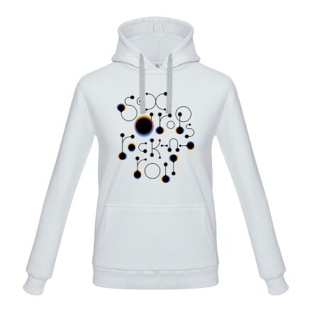 Толстовка с капюшоном No drugs, белая Толстовка с капюшоном No drugs, белая