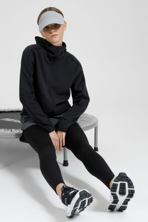 Куртка с капюшоном унисекс Begi, черная Куртка с капюшоном унисекс Begi, черная