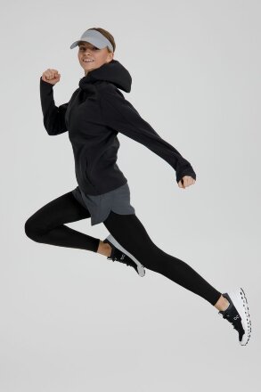 Куртка с капюшоном унисекс Begi, черная Куртка с капюшоном унисекс Begi, черная