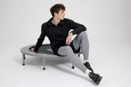 Куртка с капюшоном унисекс Begi, черная Куртка с капюшоном унисекс Begi, черная