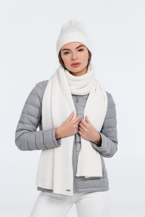 Шарф Alpine, белый Шарф Alpine, белый