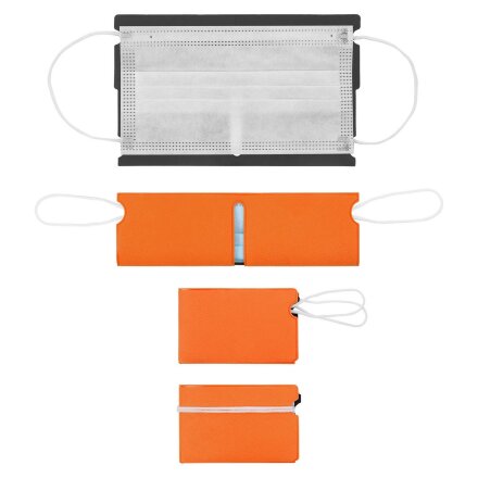 Футляр для маски Devon, оранжевый Футляр для маски Devon, оранжевый