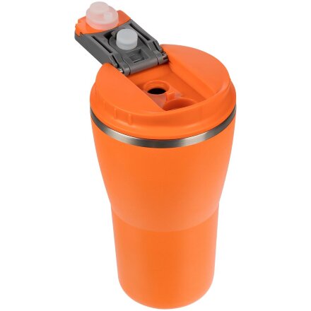 Термостакан Sapporo без логотипа, оранжевый Термостакан Sapporo без логотипа, оранжевый