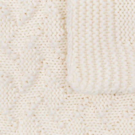 Плед Snippet, молочно-белый Плед Snippet, молочно-белый