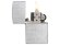 Зажигалка ZIPPO Classic с покрытием Brushed Chrome, латунь/сталь, серебристая, матовая, 38x13x57 мм