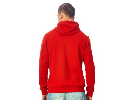 Толстовка унисекс Stream с капюшоном, красный Толстовка унисекс Stream с капюшоном, красный