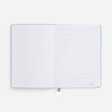 Ежедневник Lafite, недатированный, голубой