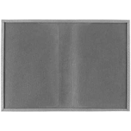 Обложка для паспорта Nubuk, светло-серая Обложка для паспорта Nubuk, светло-серая