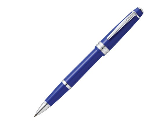 Ручка-роллер Selectip Cross Bailey Light Blue, синий с нанесением логотипа