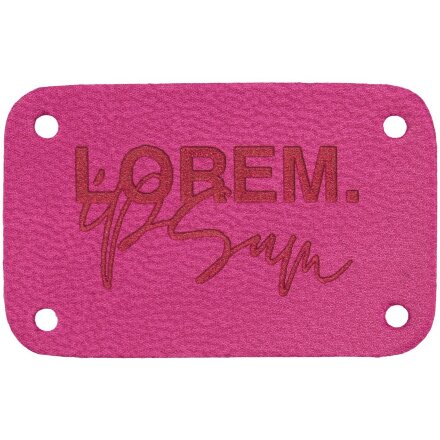 Лейбл Eta Latte, S, розовый