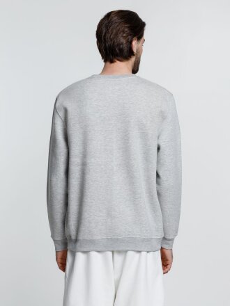 Свитшот унисекс Delta, серый меланж Свитшот унисекс Delta, серый меланж