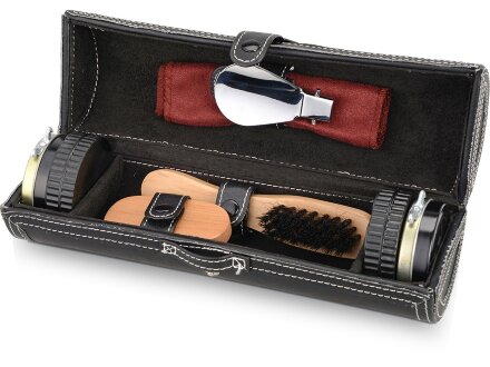 Набор для чистки обуви Сапфир, черный (Р) Набор для чистки обуви Сапфир, черный (Р)