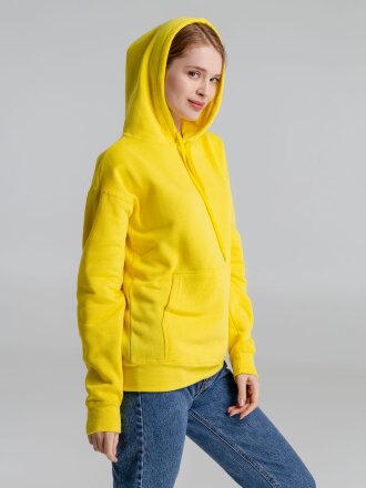 Толстовка с капюшоном Slam 320, лимонно-желтая Толстовка с капюшоном Slam 320, лимонно-желтая