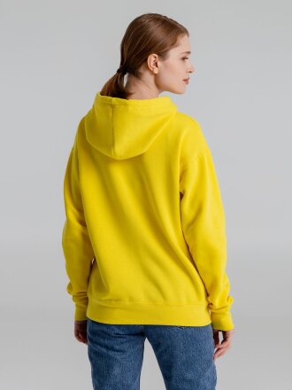 Толстовка с капюшоном Slam 320, лимонно-желтая Толстовка с капюшоном Slam 320, лимонно-желтая